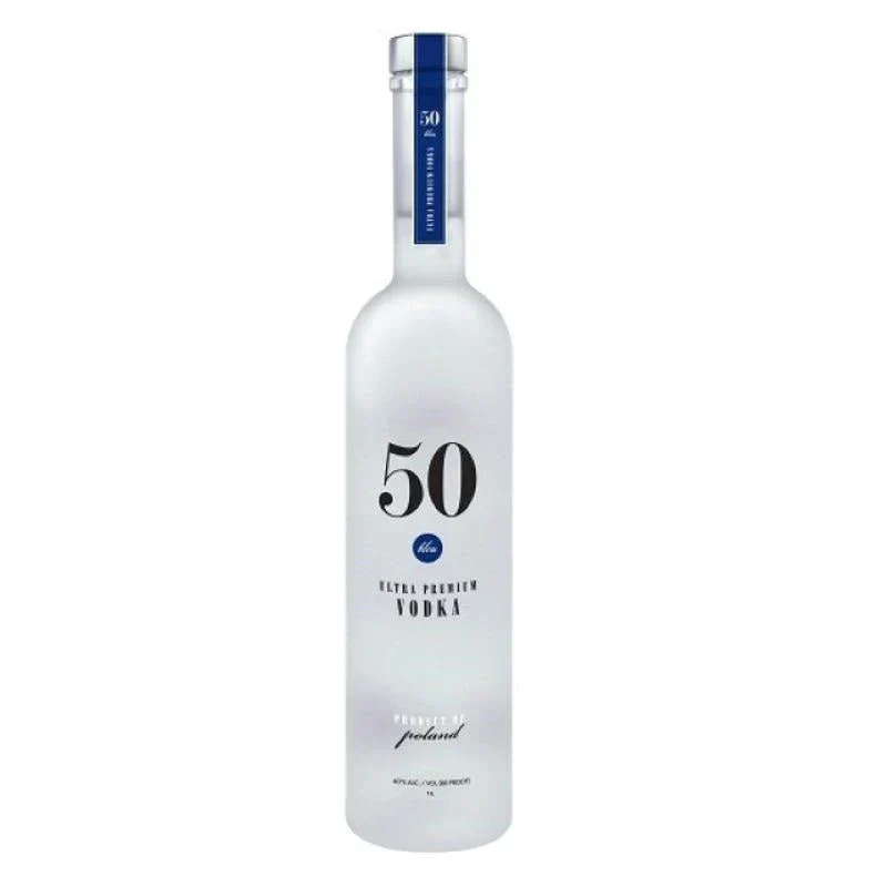 50 BLEU VODKA ULTRA PREMIUM POLAND 1.75LI
