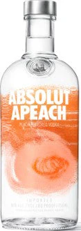 ABSOLUT VODKA APEACH SWEDEN 750ML