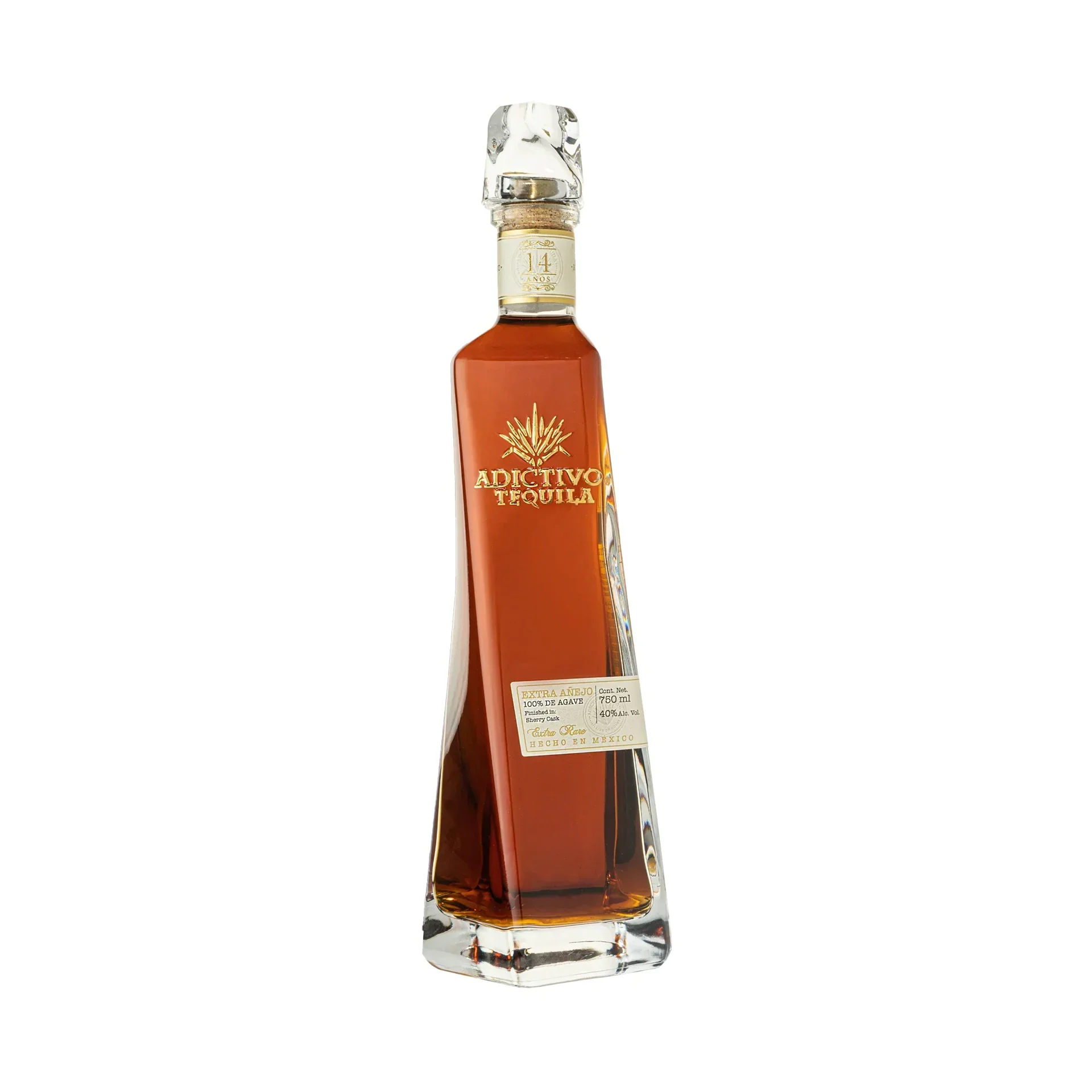 ADICTIVO TEQUILA EXTRA ANEJO 14YR 750ML