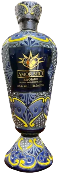 AMOR MIO TEQUILA REPOSADO CERAMIC BOTTLE 750ML