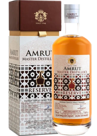 AMRUT WHISKY SINGLE MALT MASTER DISTILLERS RESERVE INDIA 700ML