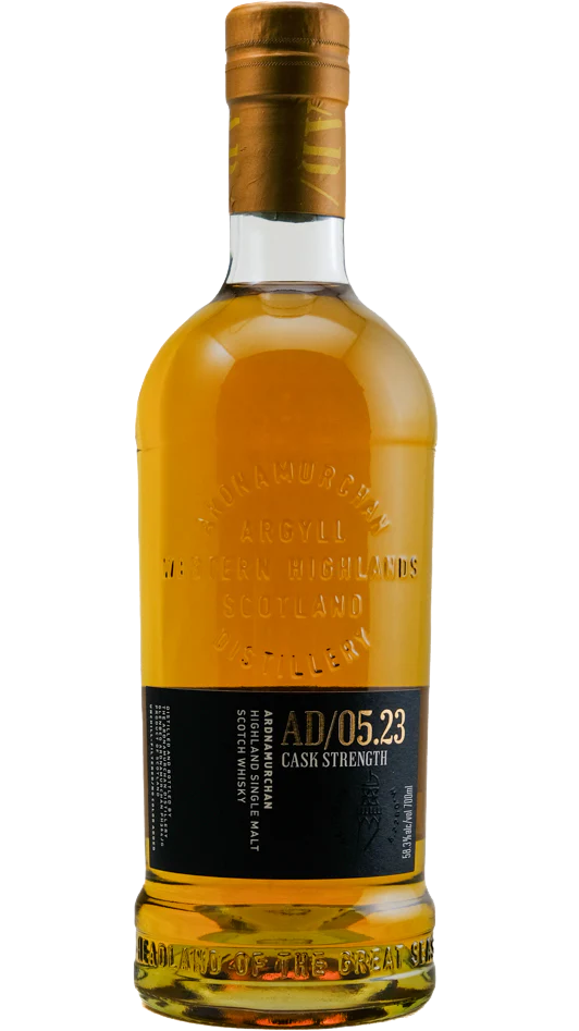 ARDNAMURCHAN SCOTCH SINGLE MALT CASK STRENGTH AD/05.23 700ML