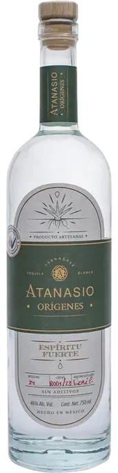 ATANASIO TEQUILA BLANCO ORIGENES ESPIRITU FUERTE FIBRAS & FUEGO 750ML