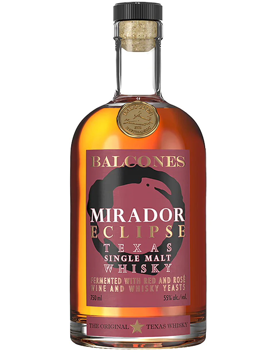 BALCONES WHISKY SINGLE MALT MIRADOR ECLIPSE TEXAS 750ML