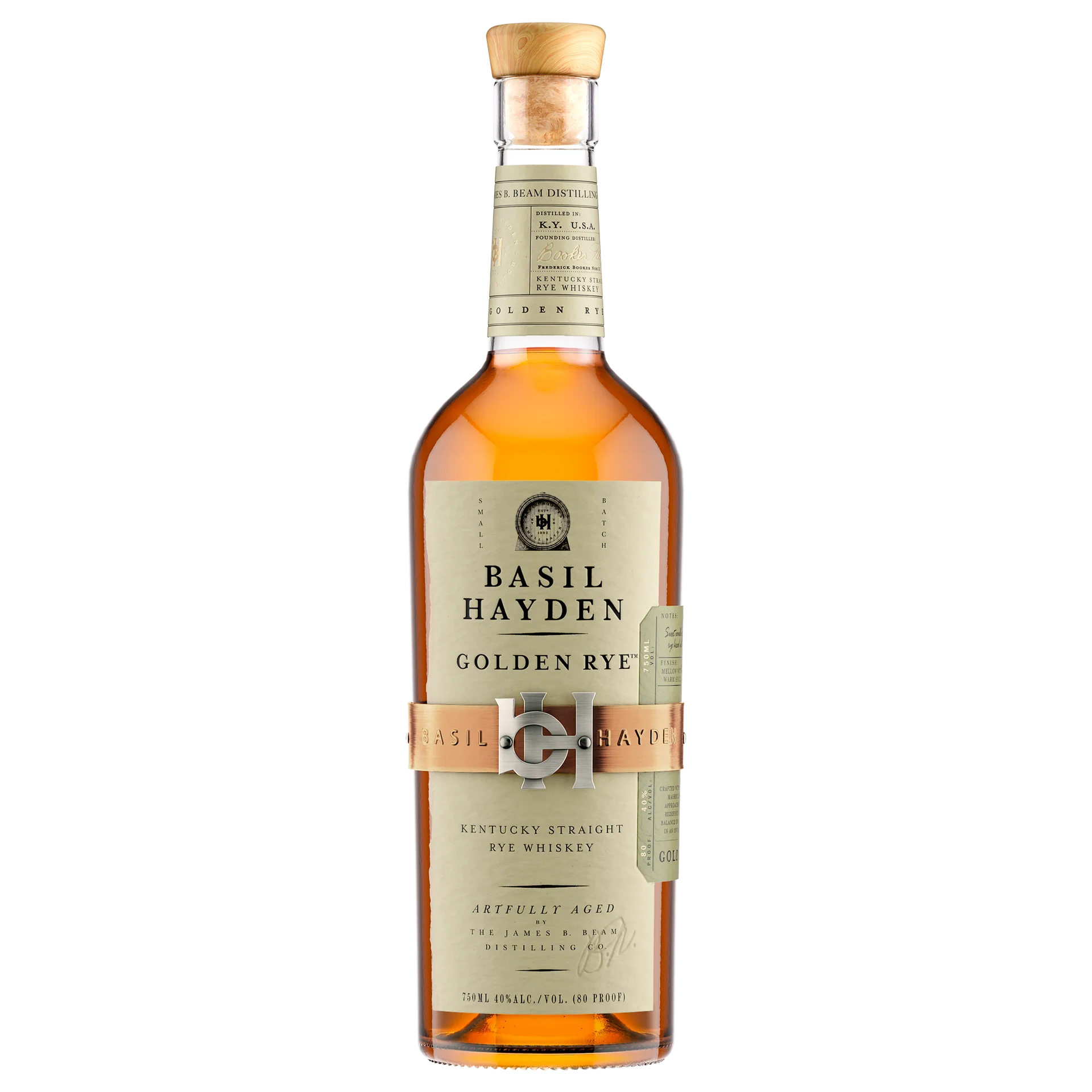 BASIL HAYDEN GOLDEN RYE WHISKEY KENTUCKY 750ML