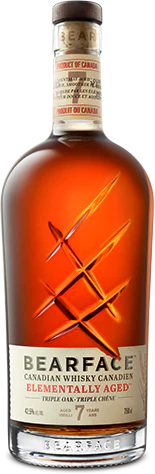 BEARFACE WHISKEY ELEMENTALLY AGED CANADA 7YR 750ML