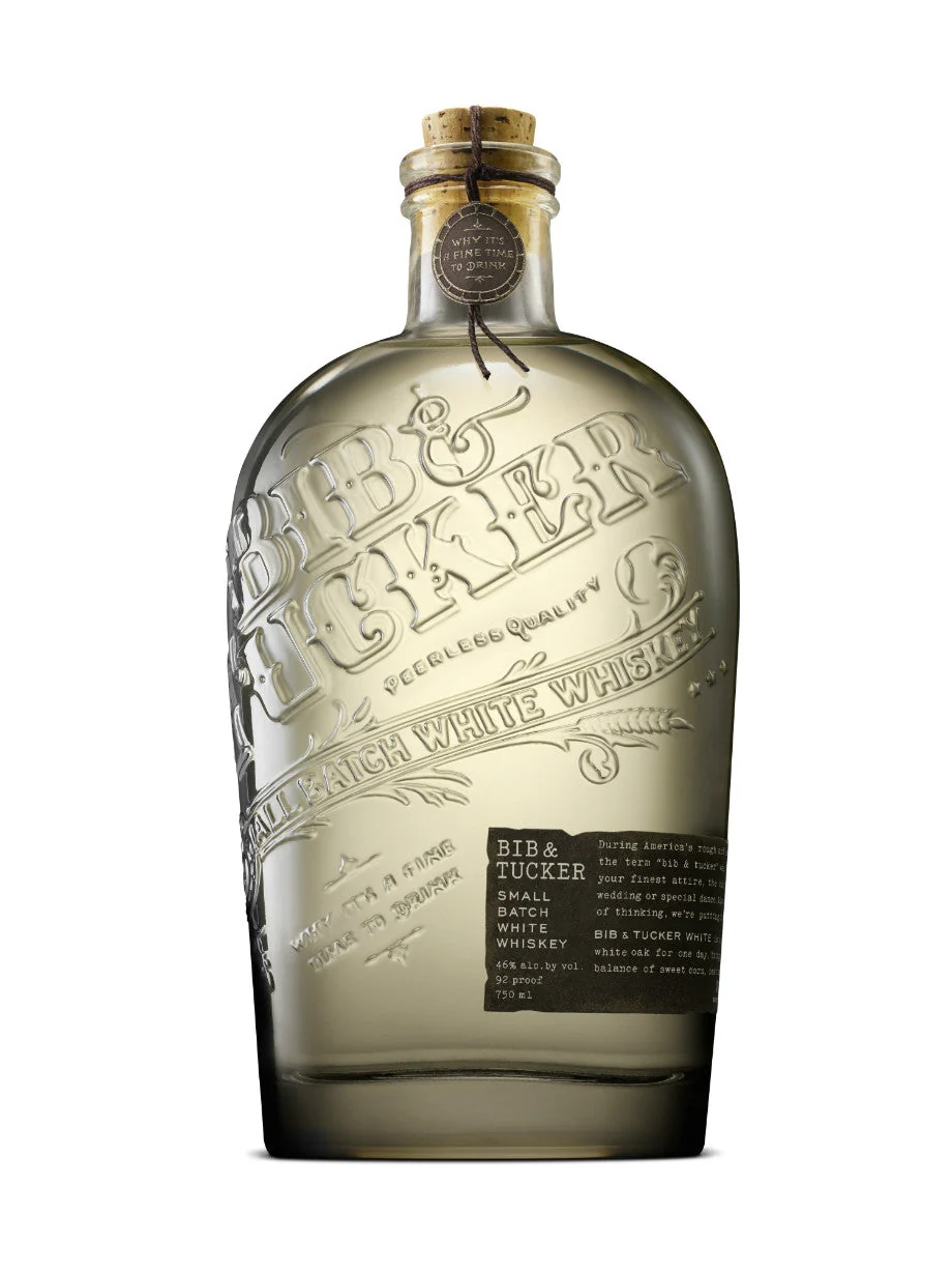 BIB & TUCKER WHITE WHISKEY SMALL BATCH KENTUCKY 92PF 750ML