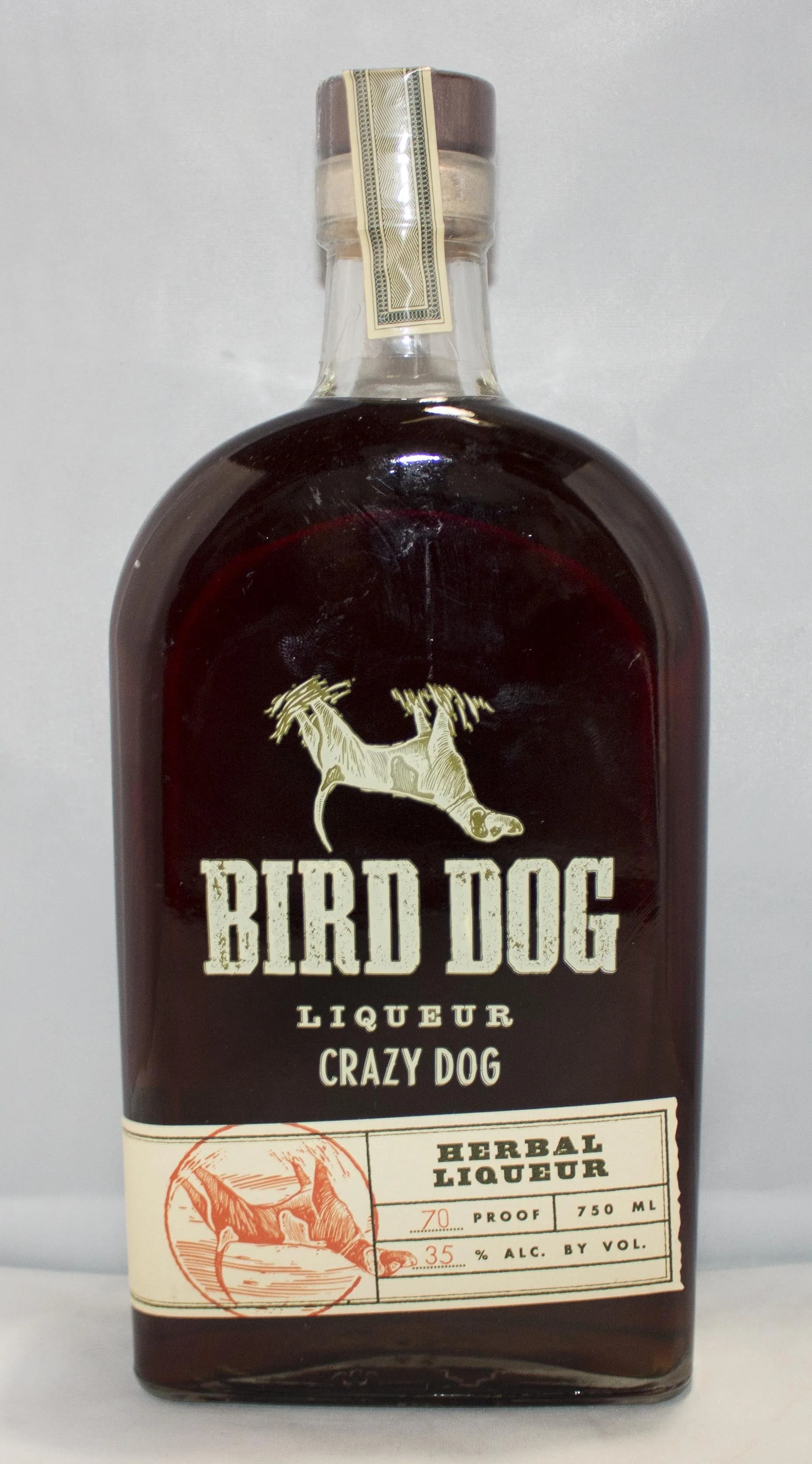 BIRD DOG CRAZY DOG  LIQUEUR HERBAL 750ML