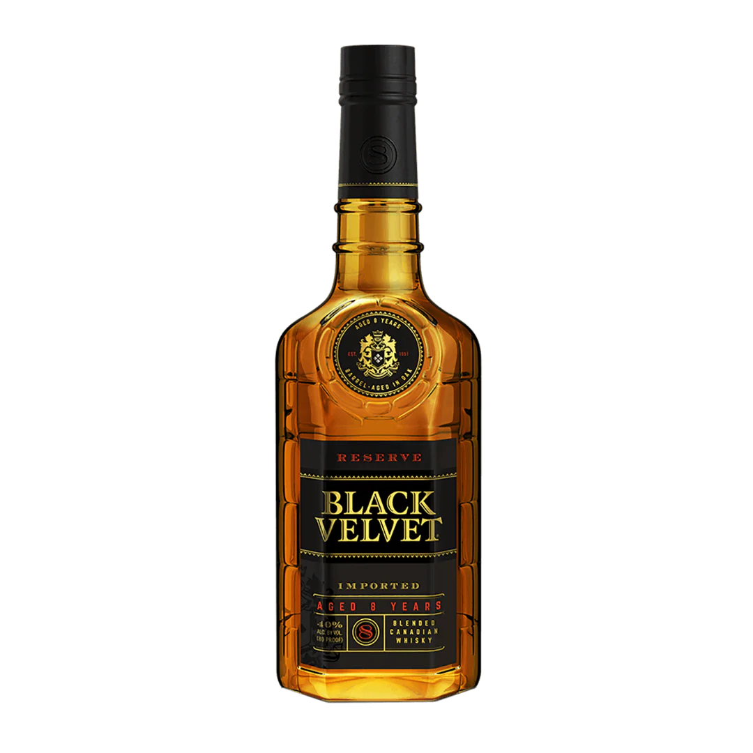 BLACK VELVET WHISKY RESERVE CANADA 8YR 750ML
