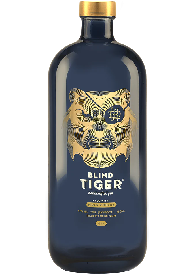 BLIND TIGER GIN PIPER CUBEBA BELGIUM 750ML