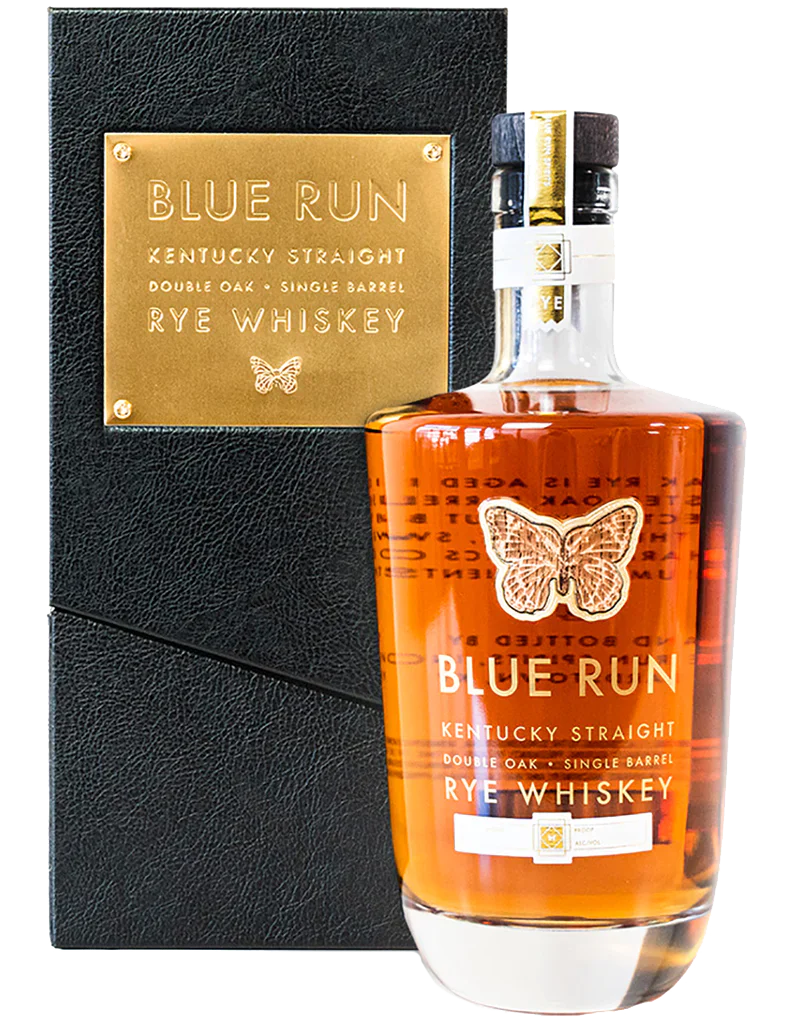 BLUE RUN WHISKEY RYE DOUBLE OAK SINGLE BARREL KENTUCKY 750ML