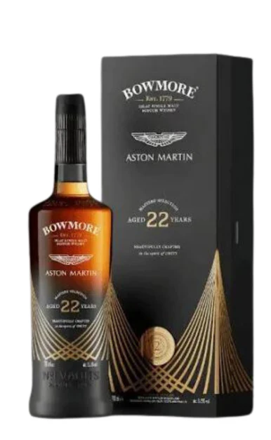 BOWMORE SCOTCH SINGLE MALT ASTON MARTIN EDITION MASTERS SELECTION 22YR 750ML