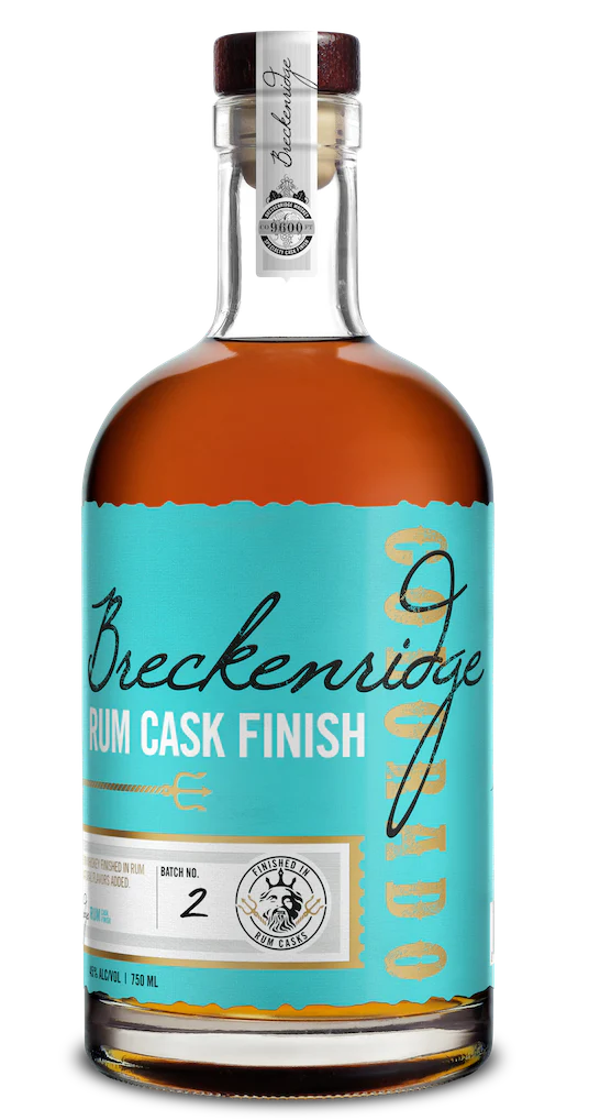 BRECKENRIDGE BOURBON RUM CASK FINISH COLORADO 750ML