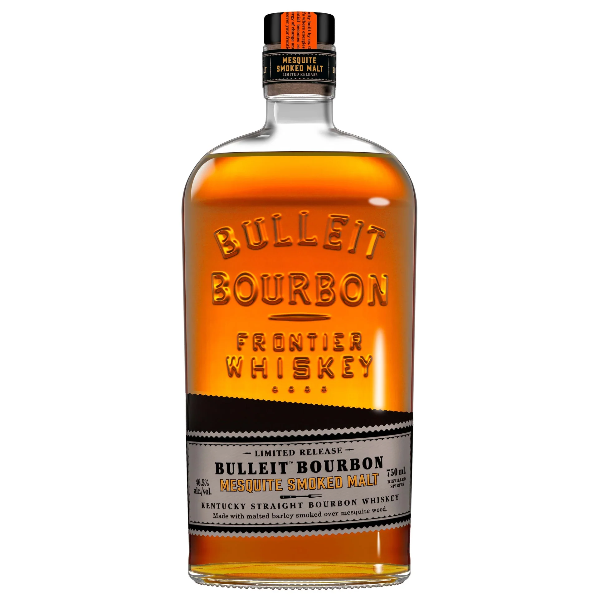 BULLEIT BOURBON MESQUITE SMOKED MALT KENTUCKY 750ML