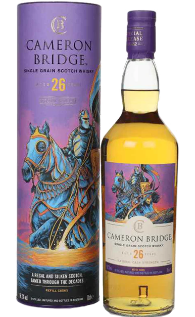 CAMERON BRIDGE SCOTCH SINGLE GRAIN 26YR 2022 RELEASE 750ML