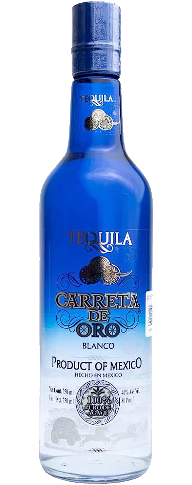 CARRETA DE ORO TEQUILA BLANCO 750ML