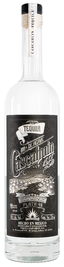 CASCAHUIN TEQUILA PLATA 48 750ML