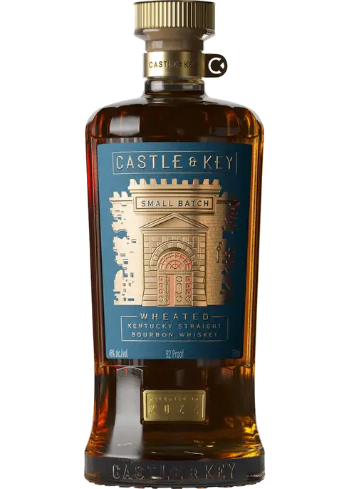 CASTLE & KEY BOURBON STRAIGHT SMALL BATCH WHEATED KENTUCKY 750ML