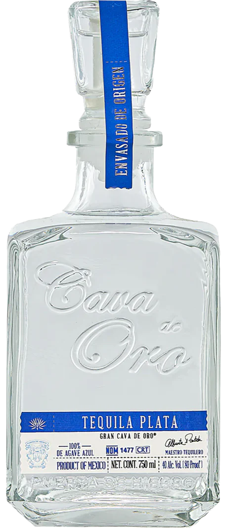 CAVA DE ORO TEQUILA PLATA 750ML