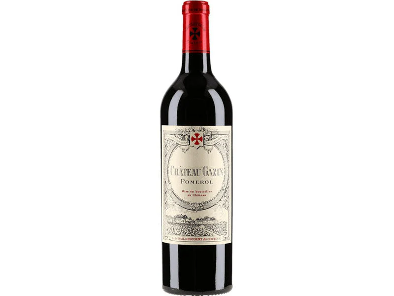 CHATEAU GAZIN RED BORDEAUX WINE POMEROL FRANCE 2014