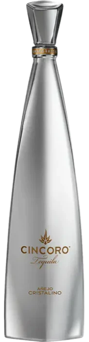 CINCORO TEQUILA ANEJO CRISTALINO 750ML