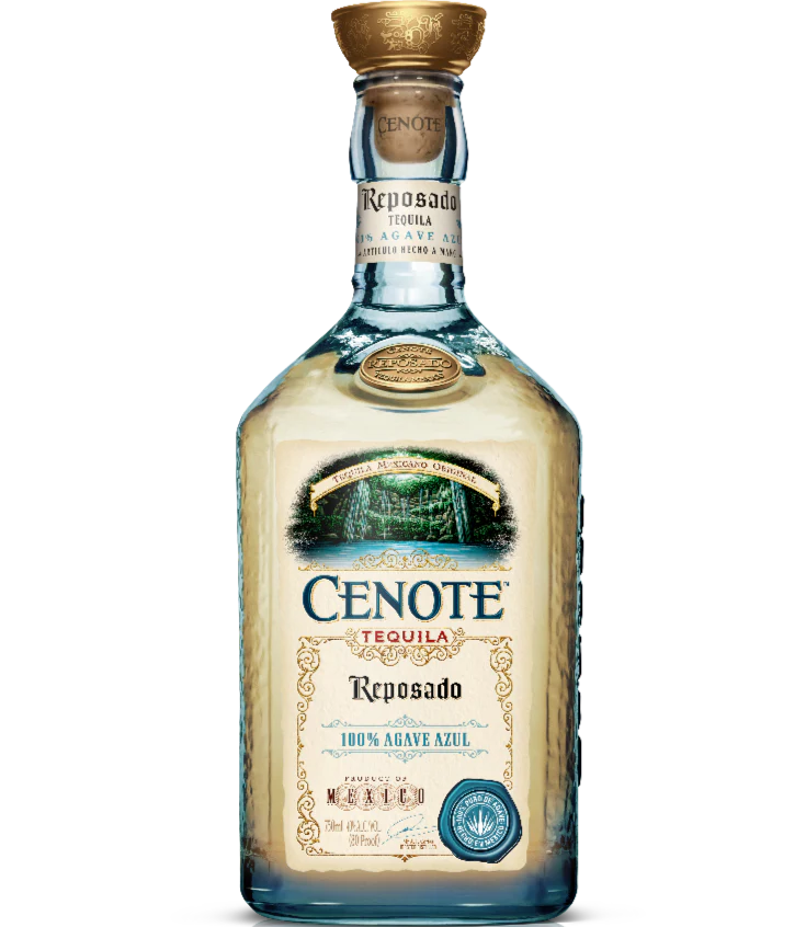 CENOTE TEQUILA REPOSADO 750ML
