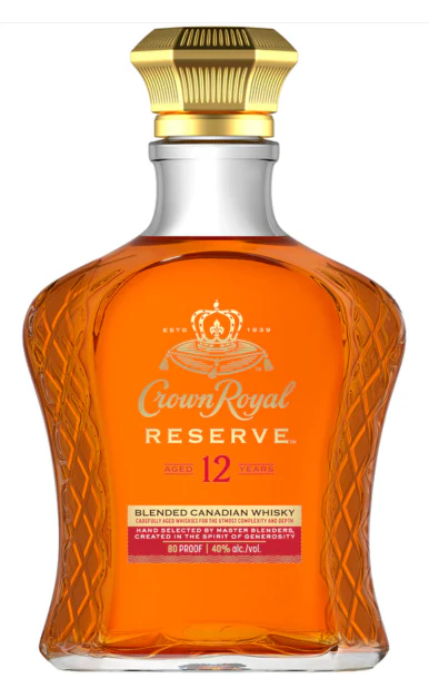 CROWN ROYAL WHISKY RESERVE BLENDED CANADA 12YR 750ML - Image 2