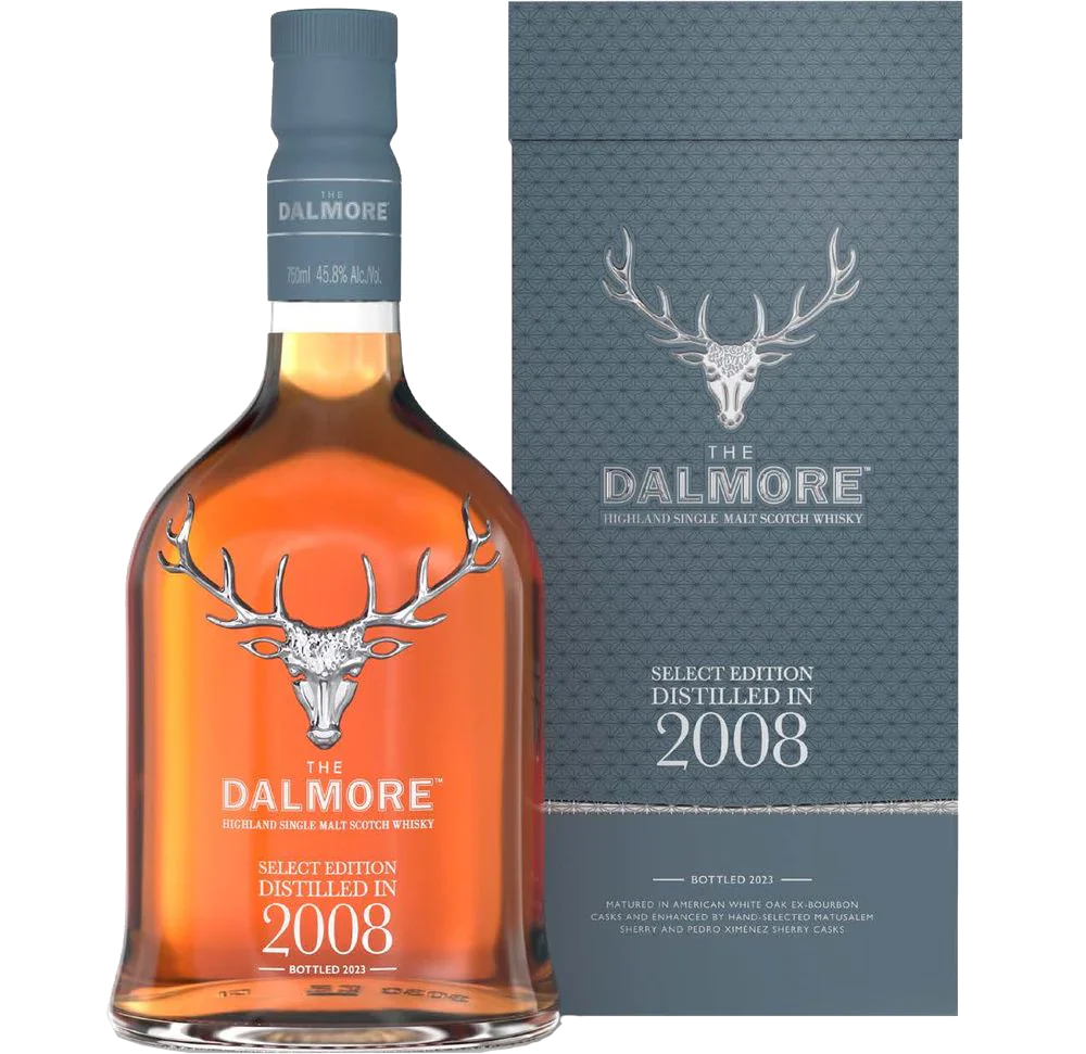 DALMORE SCOTCH SINGLE MALT 2008 DISTILLED 15YR 750ML