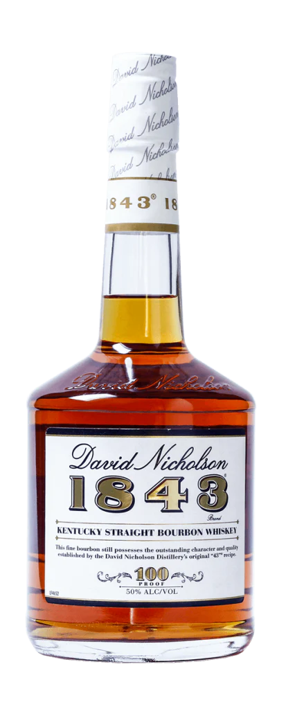 DAVID NICHOLSON 1843 BOURBON KENTUCKY 100PF 750ML