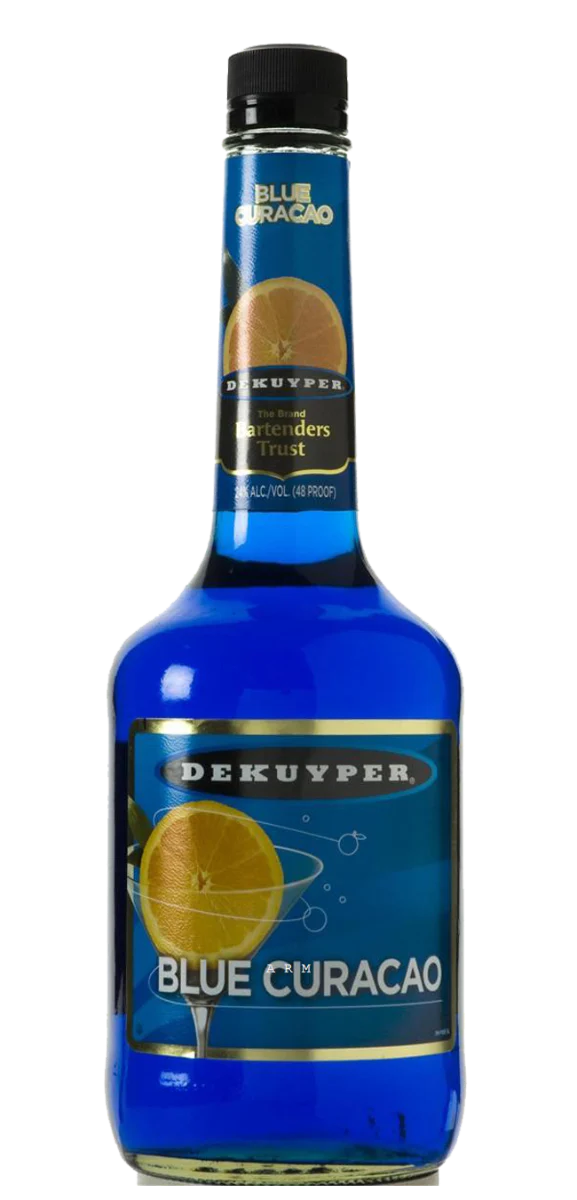 DEKUYPER BLUE CURACAO 750ML