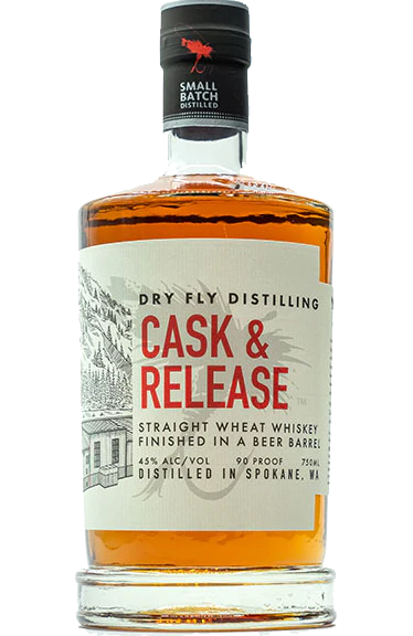 DRY FLY WHISKEY WHEAT STRAIGHT CASK & RELEASE WASHINGTON 750ML