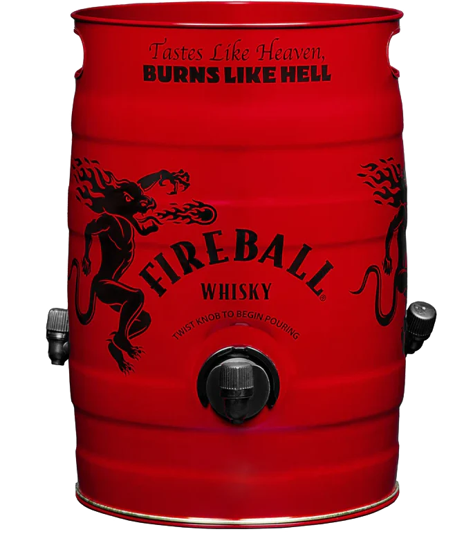 FIREBALL WHISKEY CINNAMON CANADA 4.5LI KEG