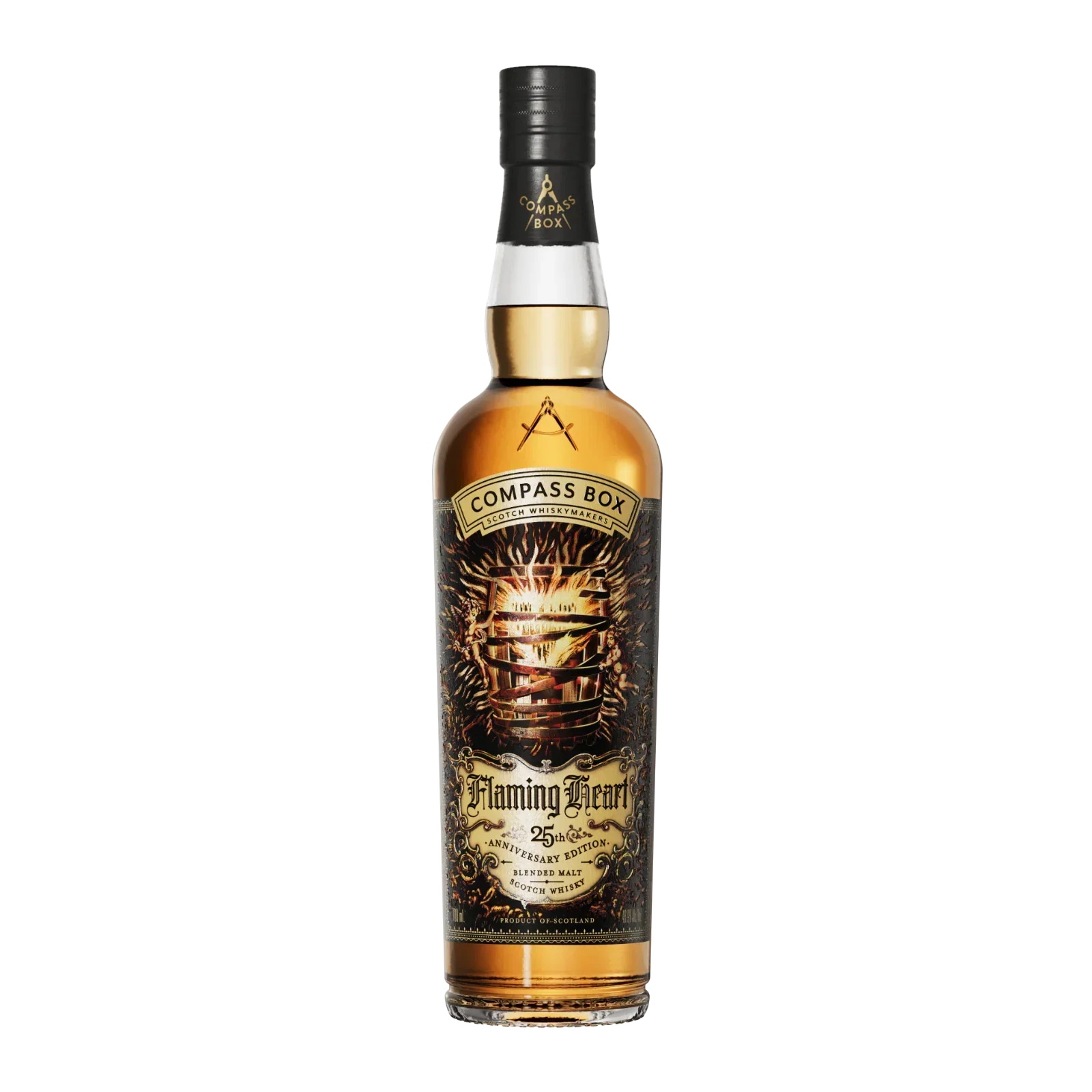 COMPASS BOX SCOTCH BLENDED LIMITED FLAMING HEART EDITION 750ML