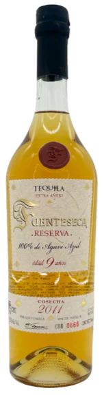 FUENTESECA TEQUILA RESERVA EXTRA ANEJO 9YR 2011 VTG 750ML