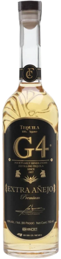 G4 TEQUILA EXTRA ANEJO 750ML