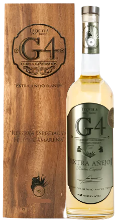 G4 TEQUILA EXTRA ANEJO 7YR 750ML