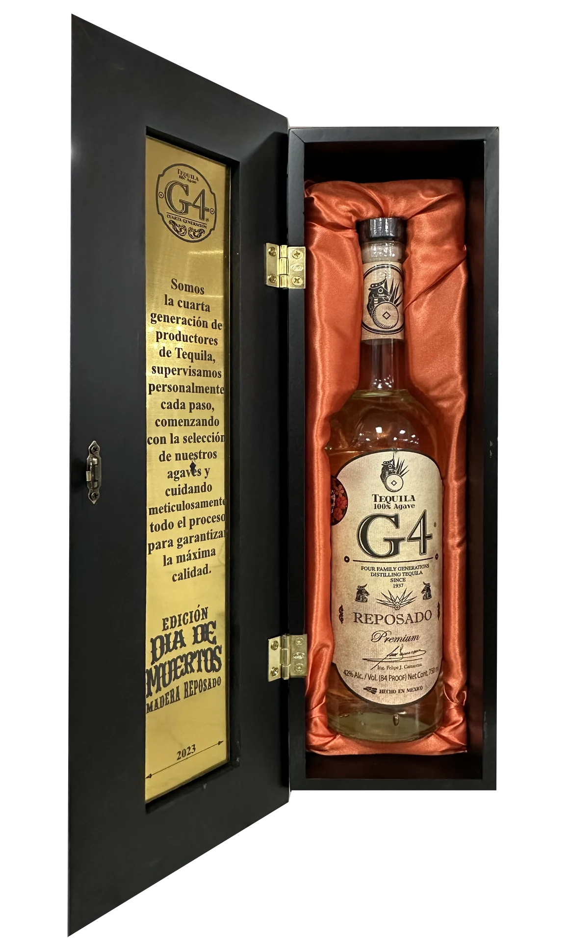G4 TEQUILA REPOSADO PREMIUM LIMITED DIA DE MUERTOS EDITION 750ML