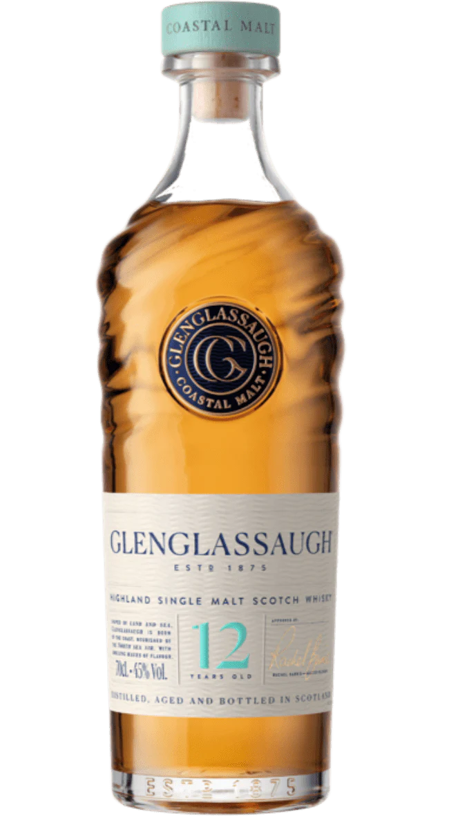 GLENGLASSAUGH SCOTCH SINGLE MALT COASTAL MALT 12YR 700ML
