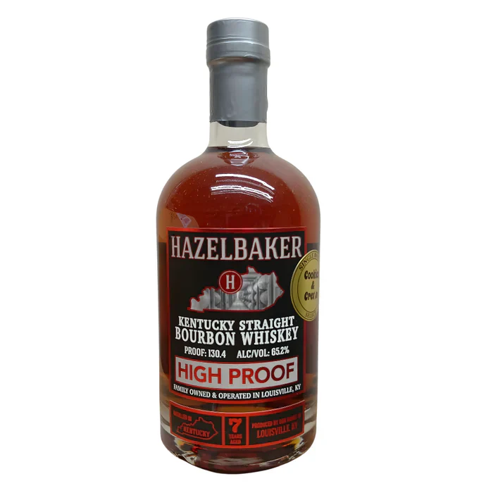 HAZELBAKER BOURBON HIGH PROOF COOKIES & CREAM SINGLE BARREL SELECT KENTUCKY 7YR 750ML