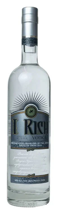 IRICH VODKA RUSSIAN 750ML