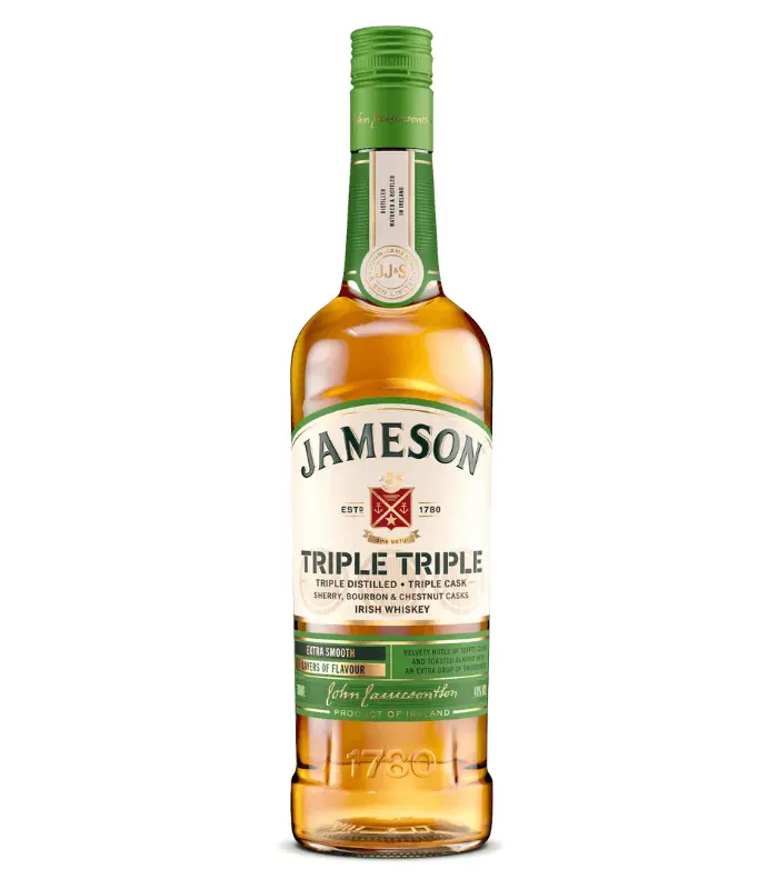 JAMESON WHISKEY TRIPLE TRIPLE IRISH 750ML
