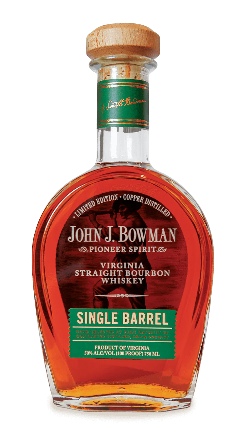 JOHN J BOWMAN BOURBON SINGLE BARREL 100PF 750ML