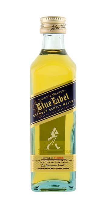 JOHNNIE WALKER SCOTCH BLENDED BLUE LABEL 50ML - Image 3