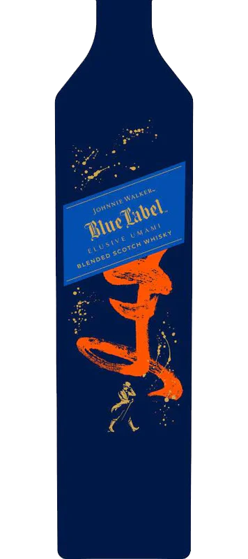 JOHNNIE WALKER SCOTCH BLENDED BLUE LABEL LIMITED ELUSIVE UMAMI RELEASE 750ML - Image 2