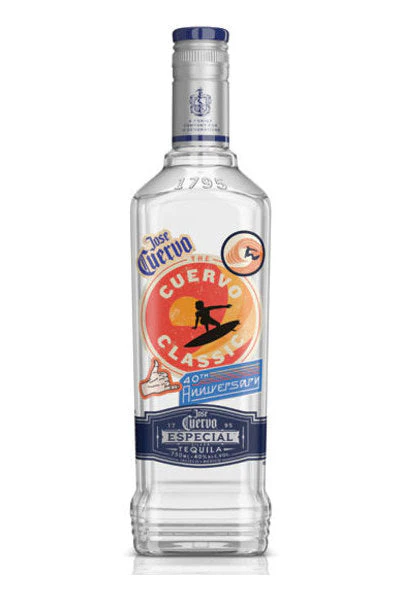 JOSE CUERVO TEQUILA  SILVER 40TH ANNIVERSARY 750ML