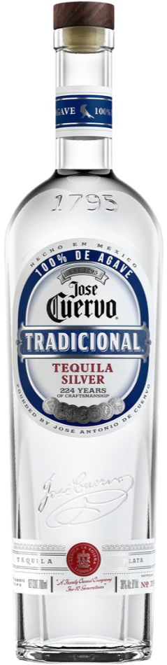 JOSE CUERVO TRADICIONAL TEQUILA SILVER 750ML