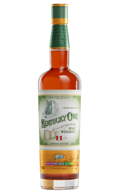 KENTUCKY OWL WHISKEY RYE MARDI GRAS XO CASK KENTUCKY 11YR 750ML