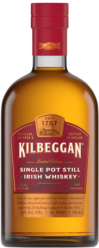 KILBEGGAN WHISKEY SINGLE POT STILL IRISH 750ML