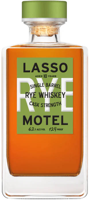 LASSO MOTEL WHISKY RYE CASK STRENGTH KENTUCKY 10YR 750ML