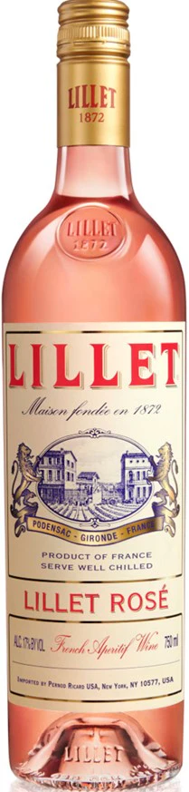 LILLET APERITIF ROSE FRANCE 750ML